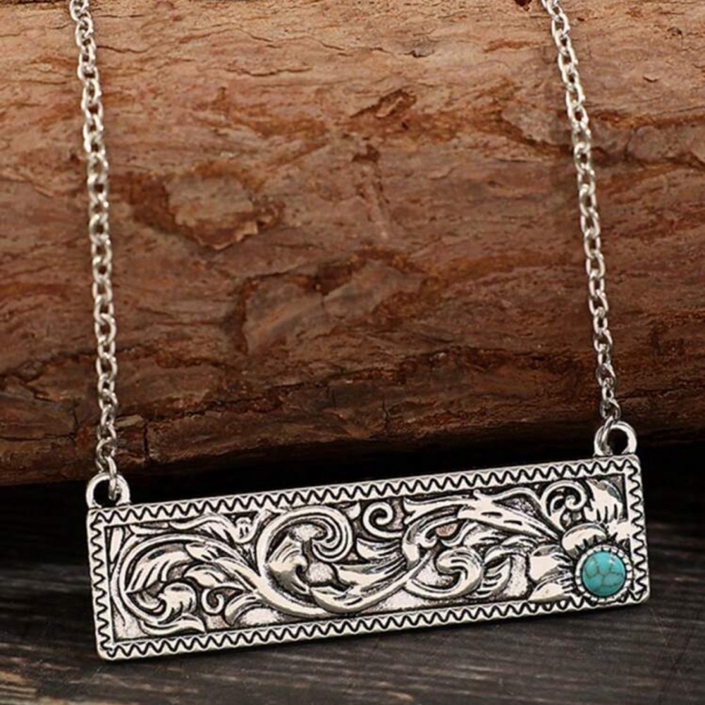 Turquoise Pendant Necklace